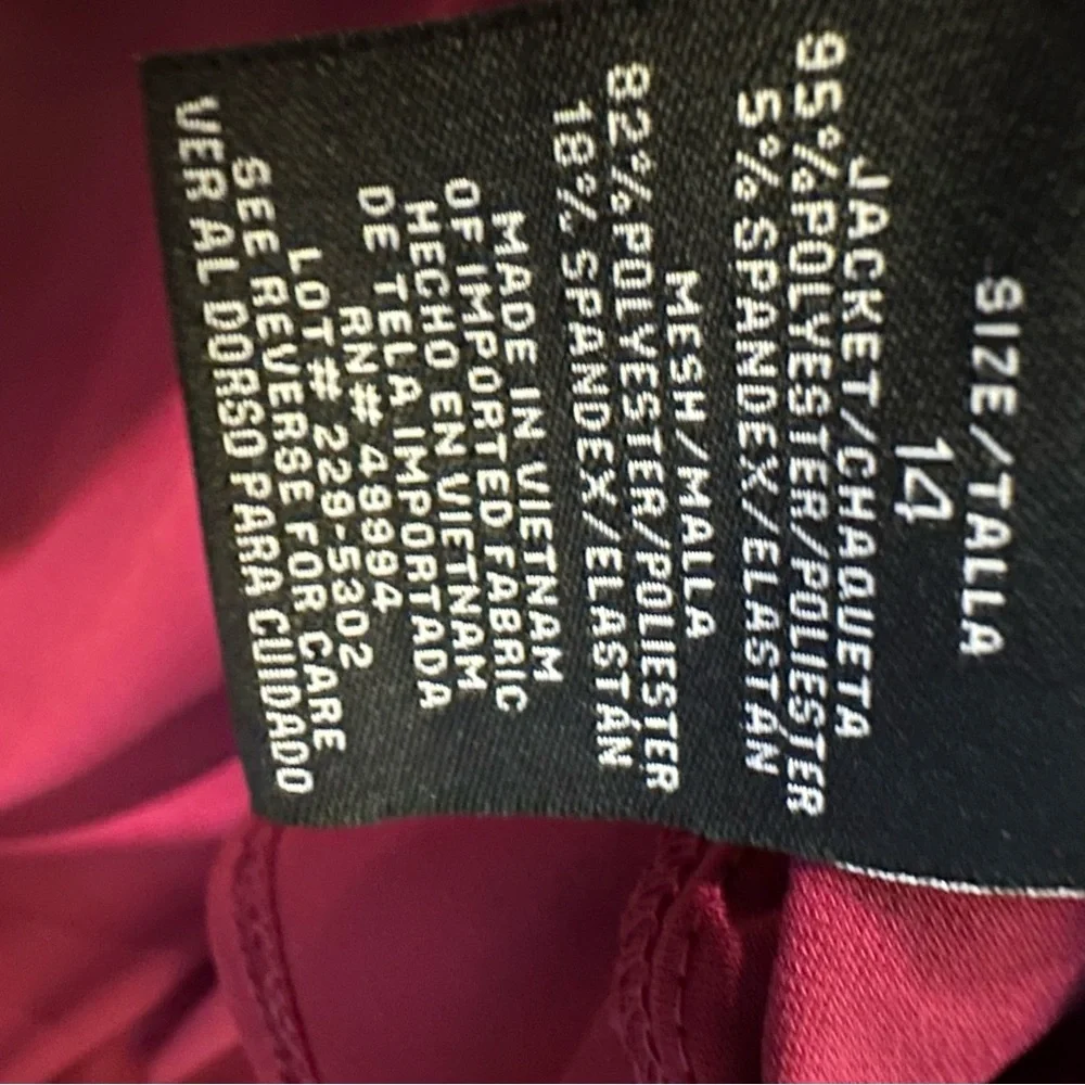 🔥👗R&M Collection Merlot 2 Piece Dress with Jacket Sz 14 - Picture 8 of 9